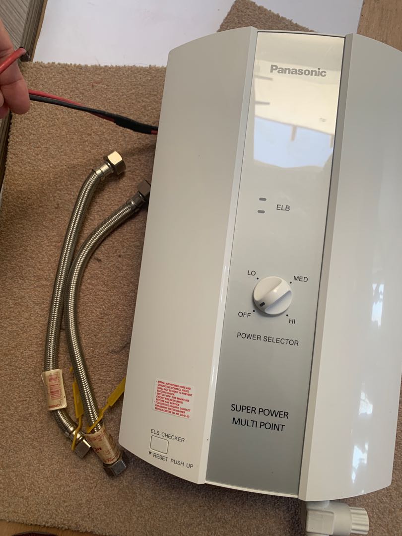 Panasonic multipoint shower heater, TV u0026 Home Appliances, Air Conditioning  and Heating on Carousell