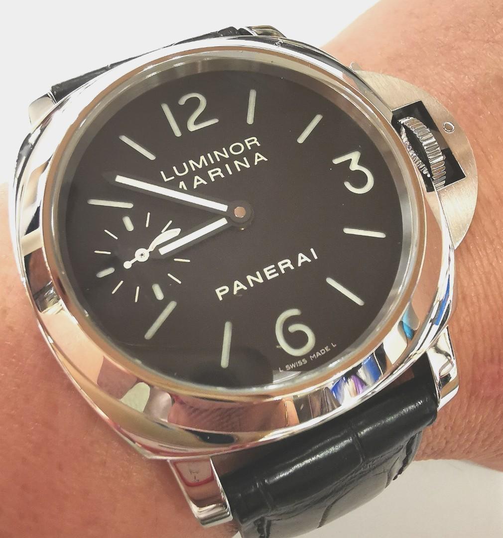 sold to a Very Nice gentleman Panerai luminor marina Op6727 Pam 111