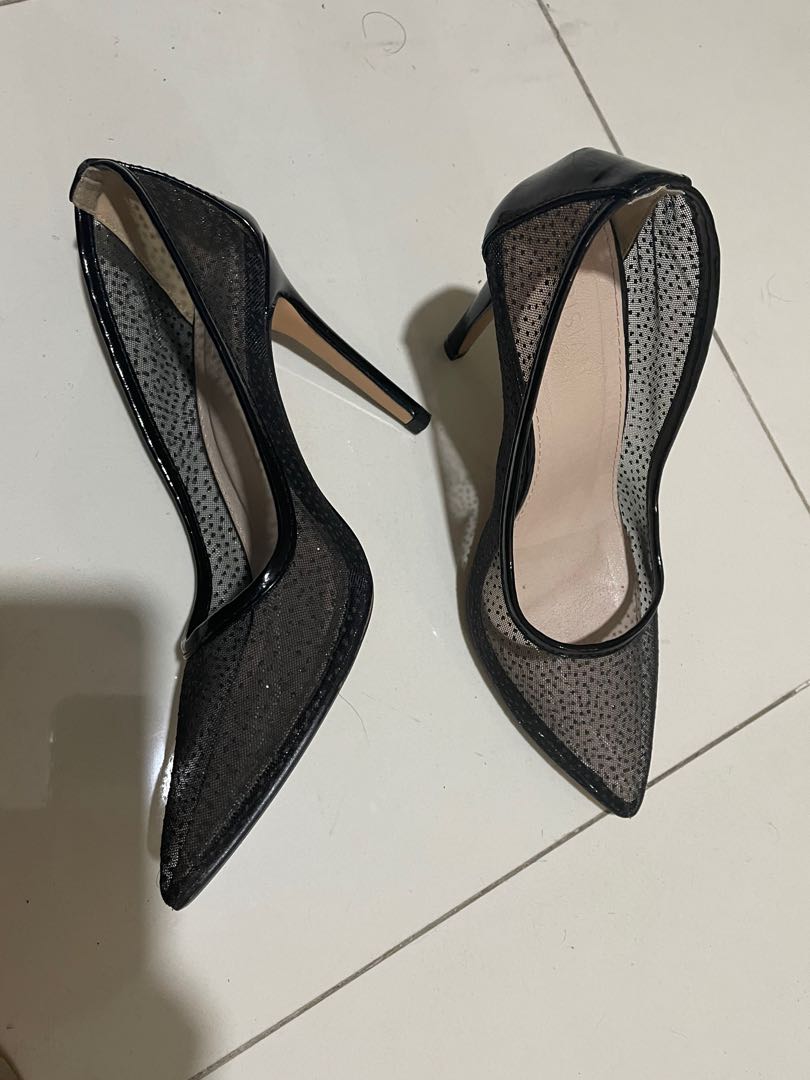 parisian black heels