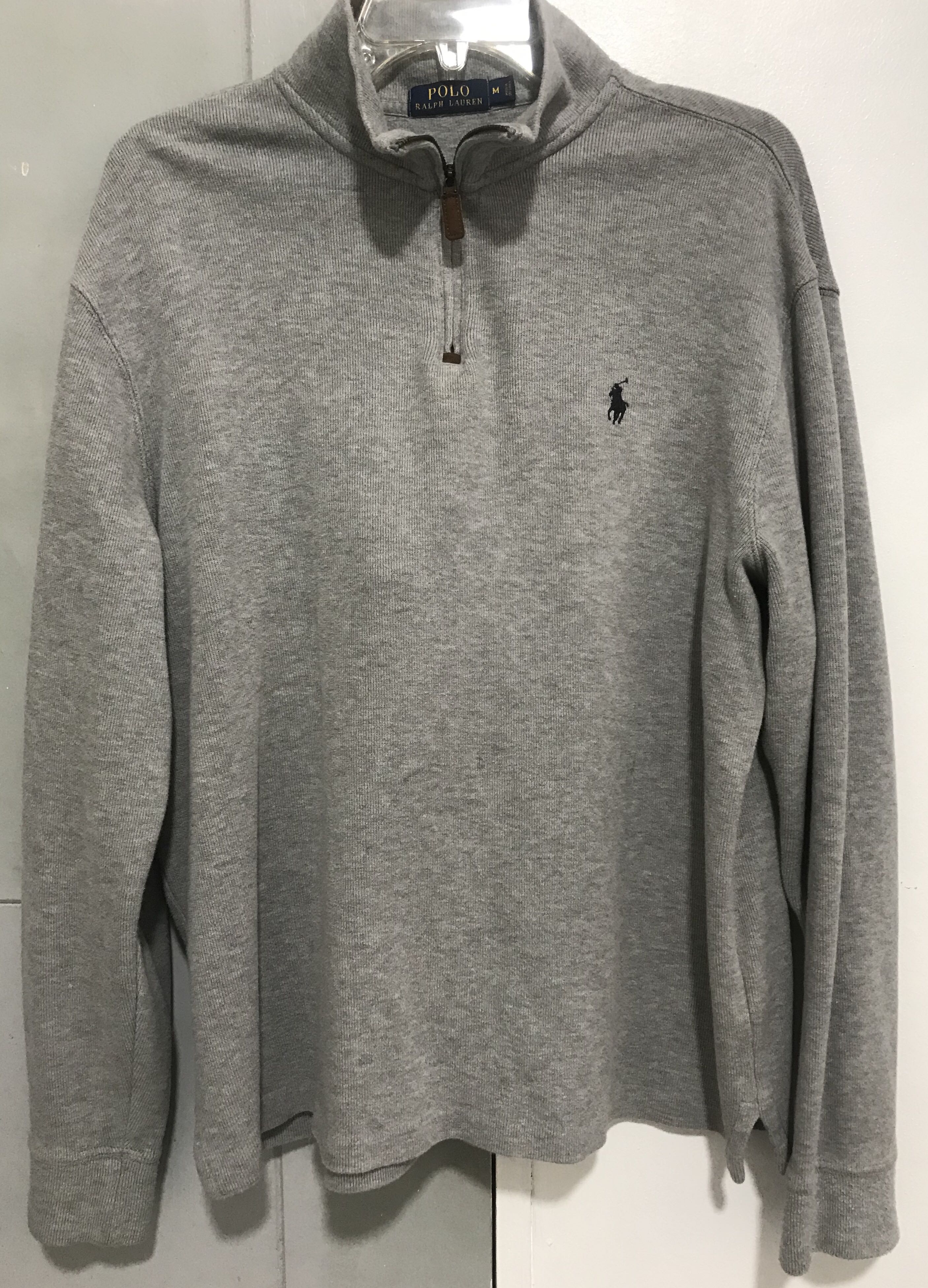 ralph lauren 3 4 zip pullover
