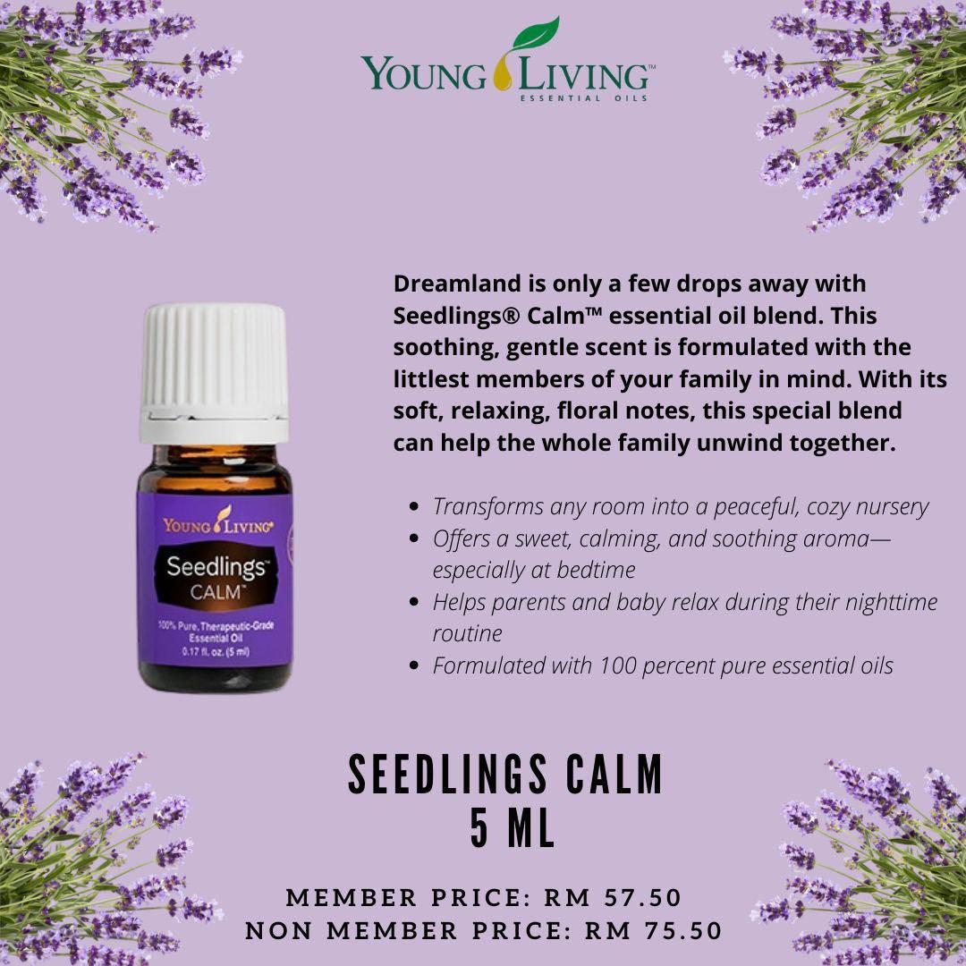 Seedling calm new arrivals young living