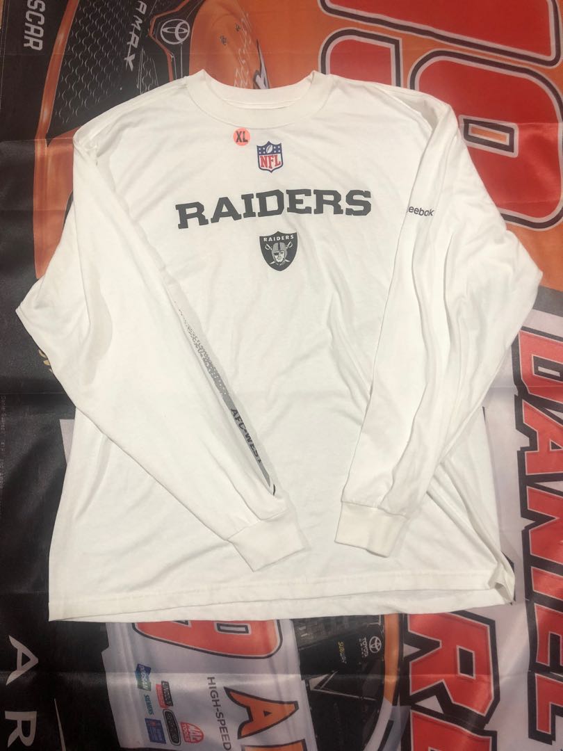 Raiders long sleeve shirt clearance