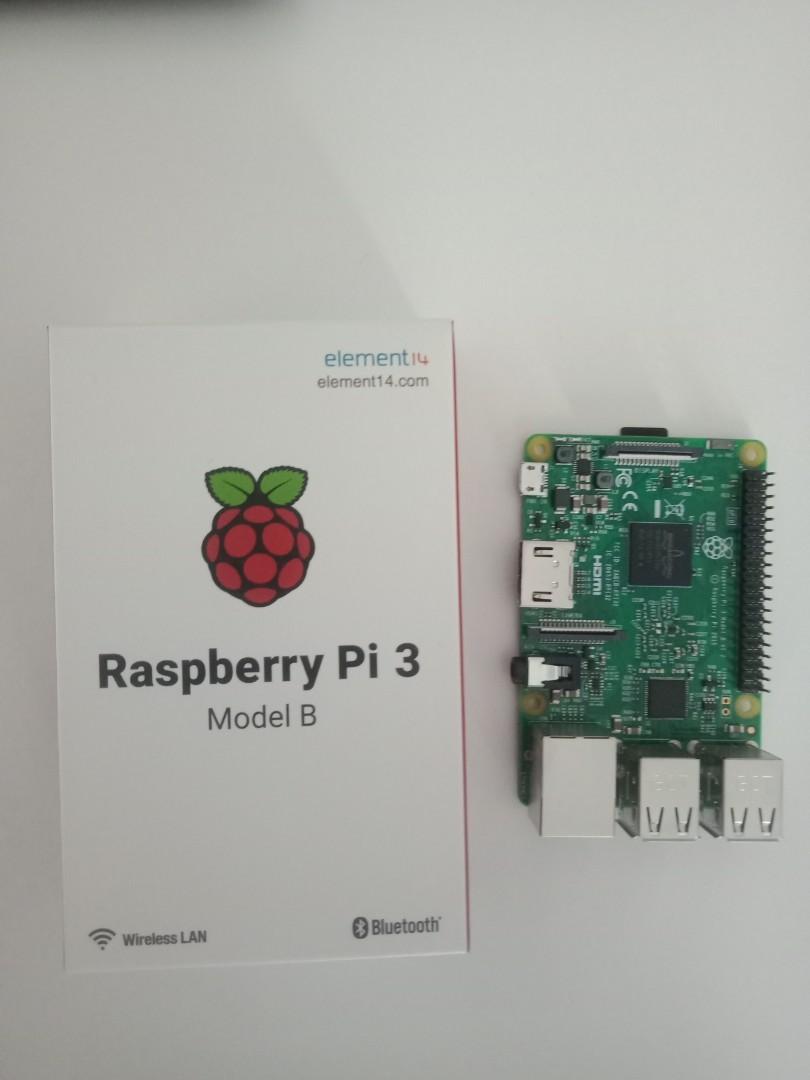 Raspberry Pi 3 (Category: Networking) located in Singapore. Submitted by ahuhere (Listing ID 1067246781, Image 1). Description: https://www.raspberrypi.org/products/raspberry-pi-3-model-b/.