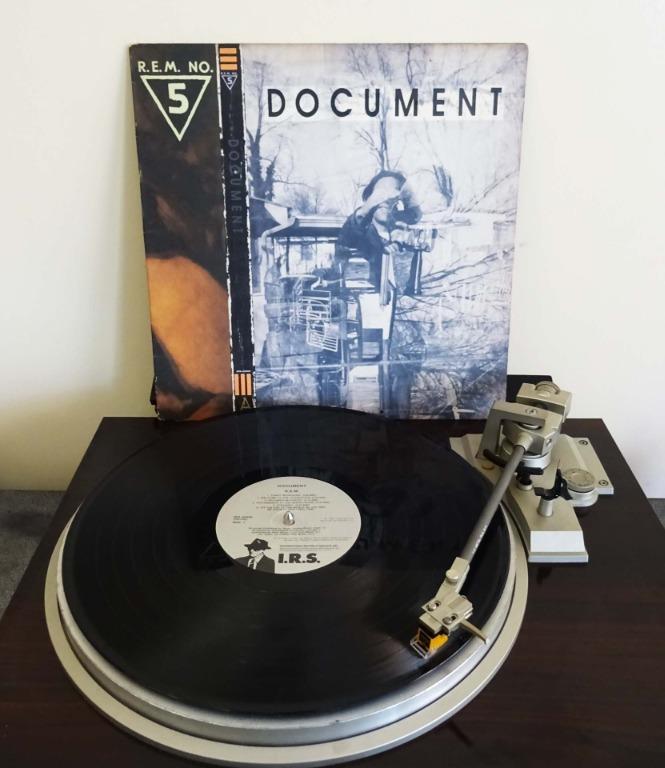 R.E.M NO.5 Document Vinyl Record (100% Original Press) (Category: Vinyls) located in Orani. Submitted by mrhobbyshop (Listing ID 1067293993, Image 1). Description: What you see is what you get. As it is. Note: Please send a message before purchasing to get updated on the condition and test-played. Side 1: Finest work song Welcome to the occupation Exhuming McCarthy Disturbance at the heron house Strange It's the end of the world as we know it (an