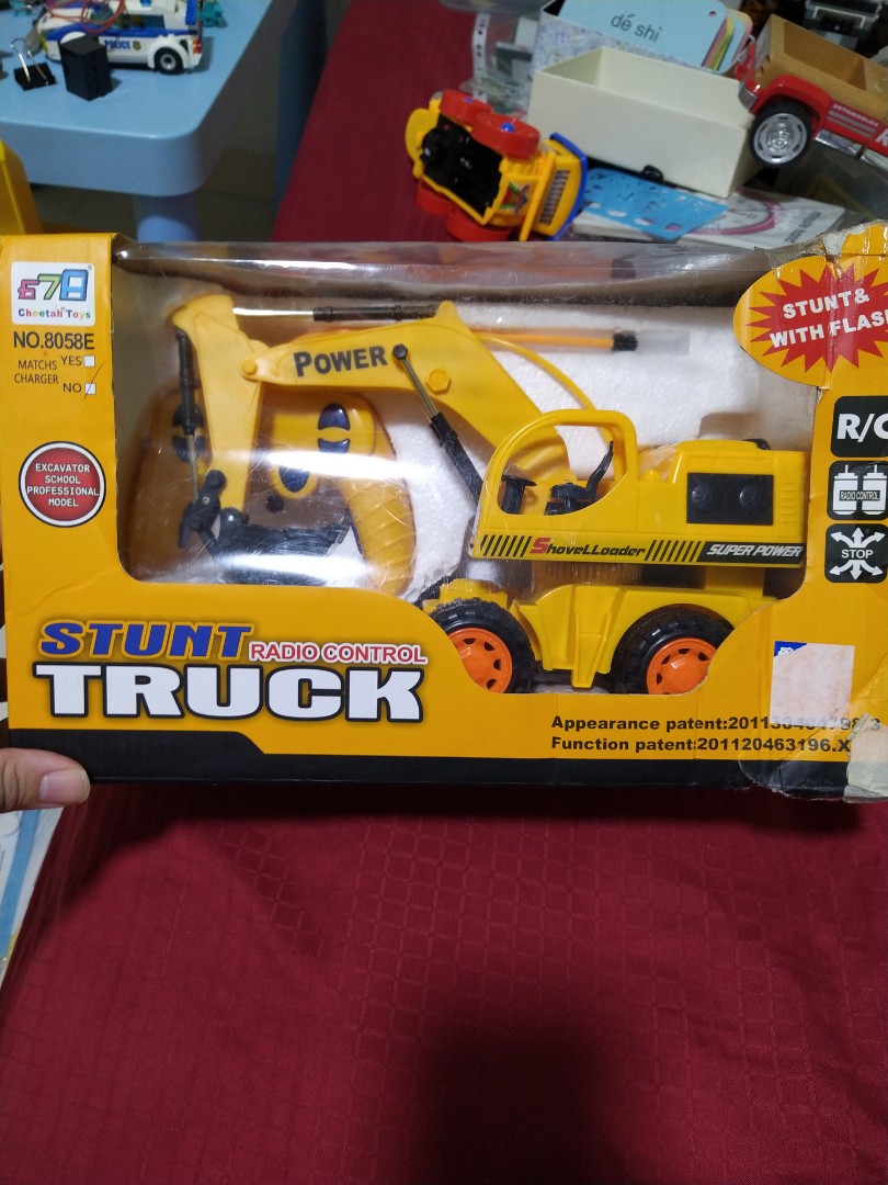 radio control petrol car remote control digger
