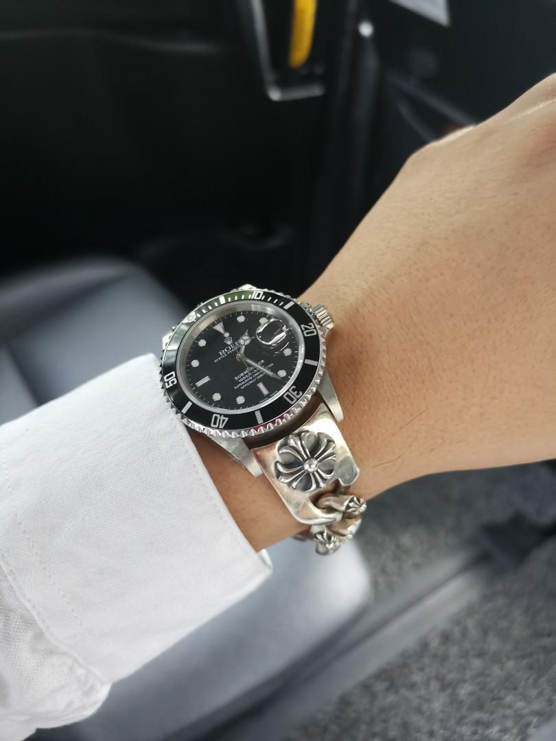Chrome hearts rolex hotsell submariner