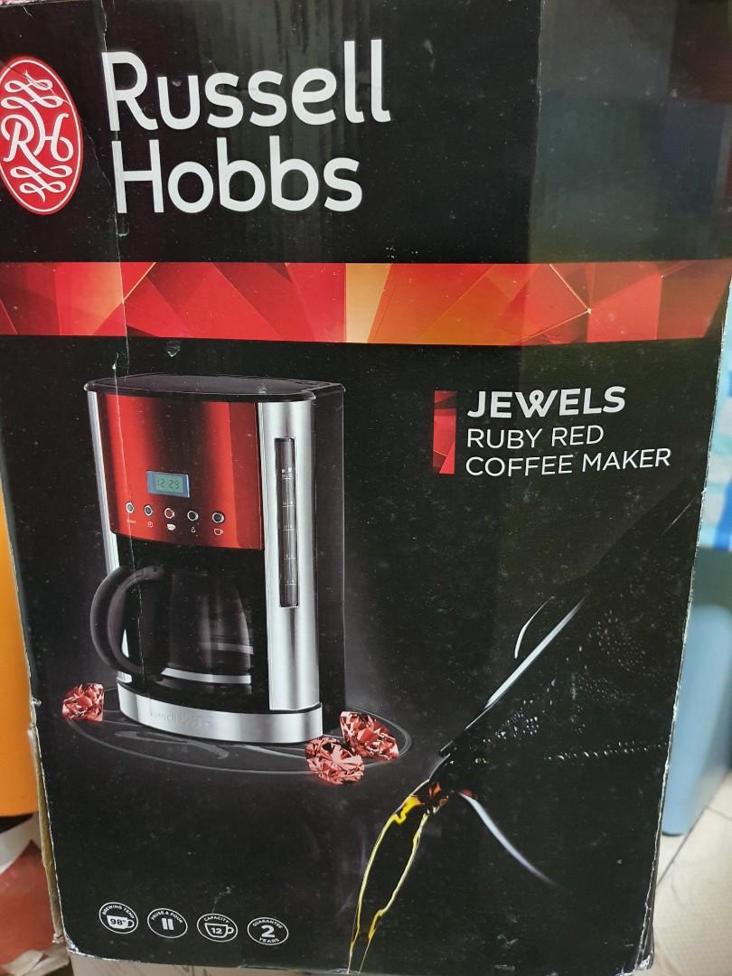 Russell Hobbs 18626-56 Jewels Coffee Maker - Red 220 VOLTS NOT FOR USA