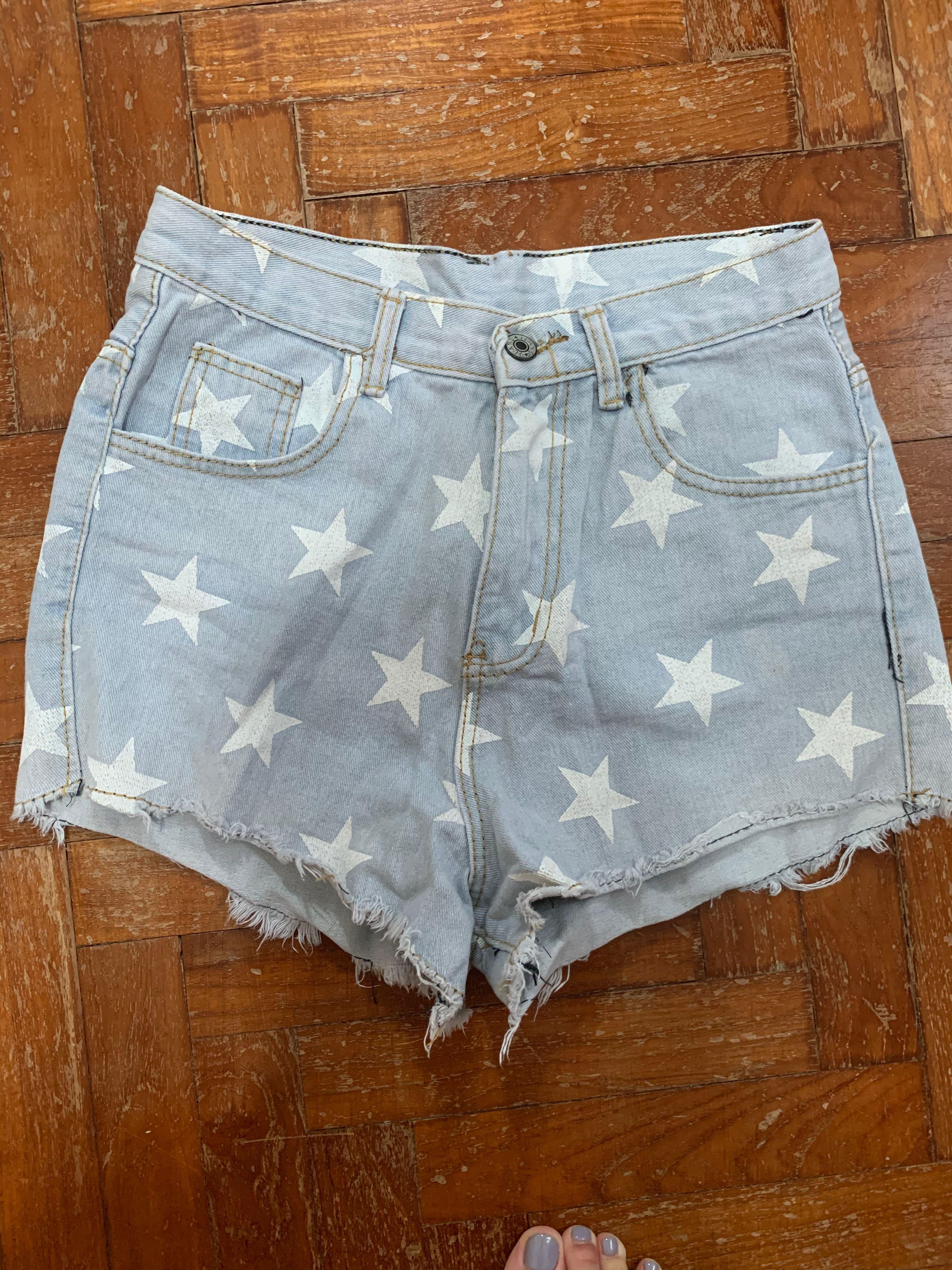 Star jean shorts Clearance