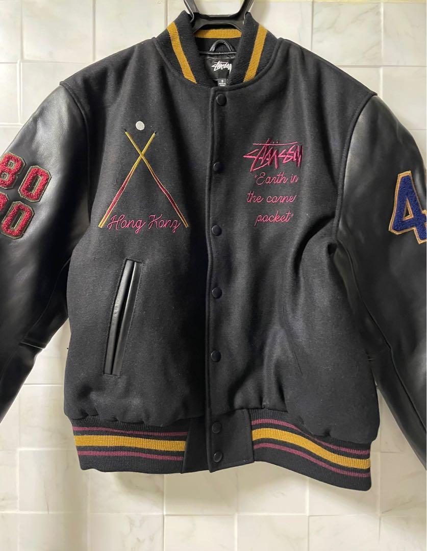 Stussy 40th Anniversary IST Varsity Jacket, 名牌, 服裝- Carousell