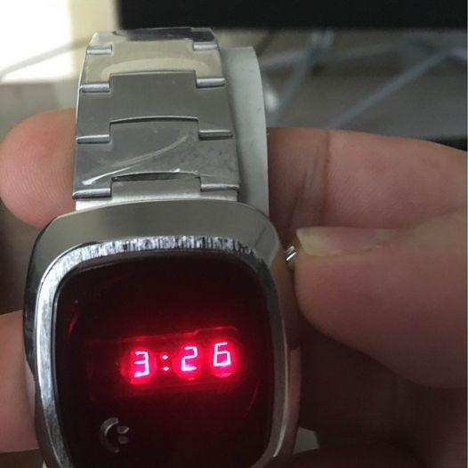 Commodore discount led watch