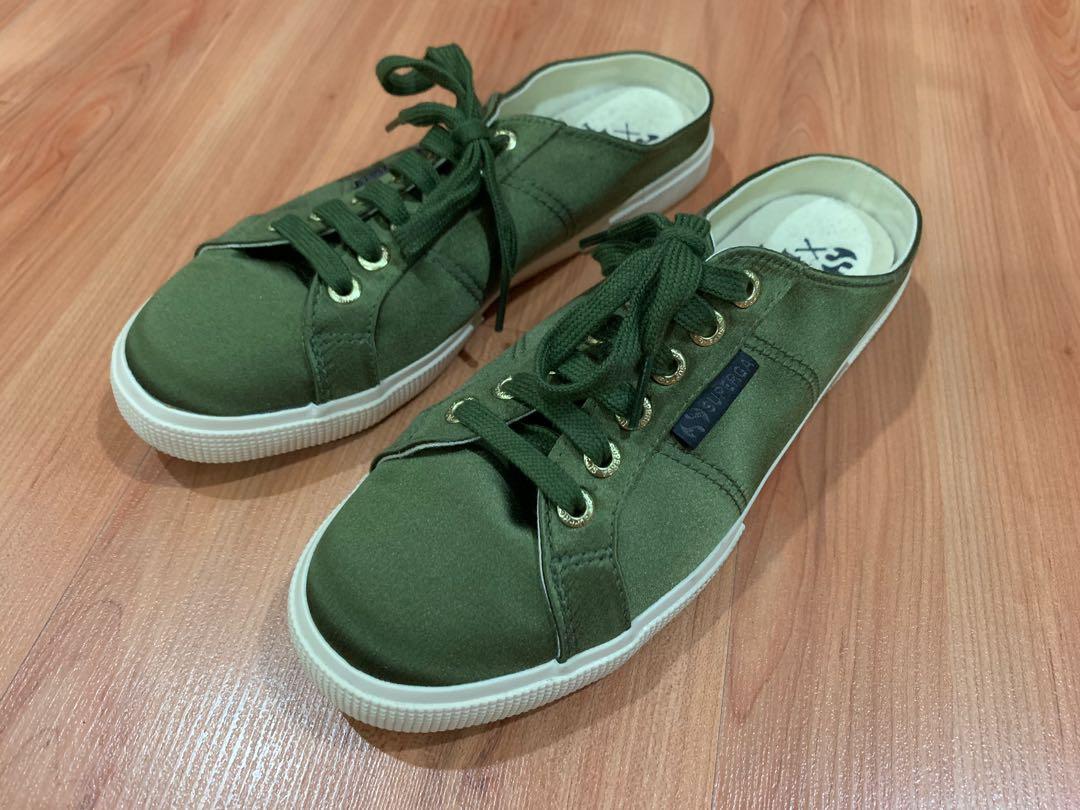 Superga X The Man Repeller Satin Sneakers Women s Fashion Footwear Sneakers on Carousell