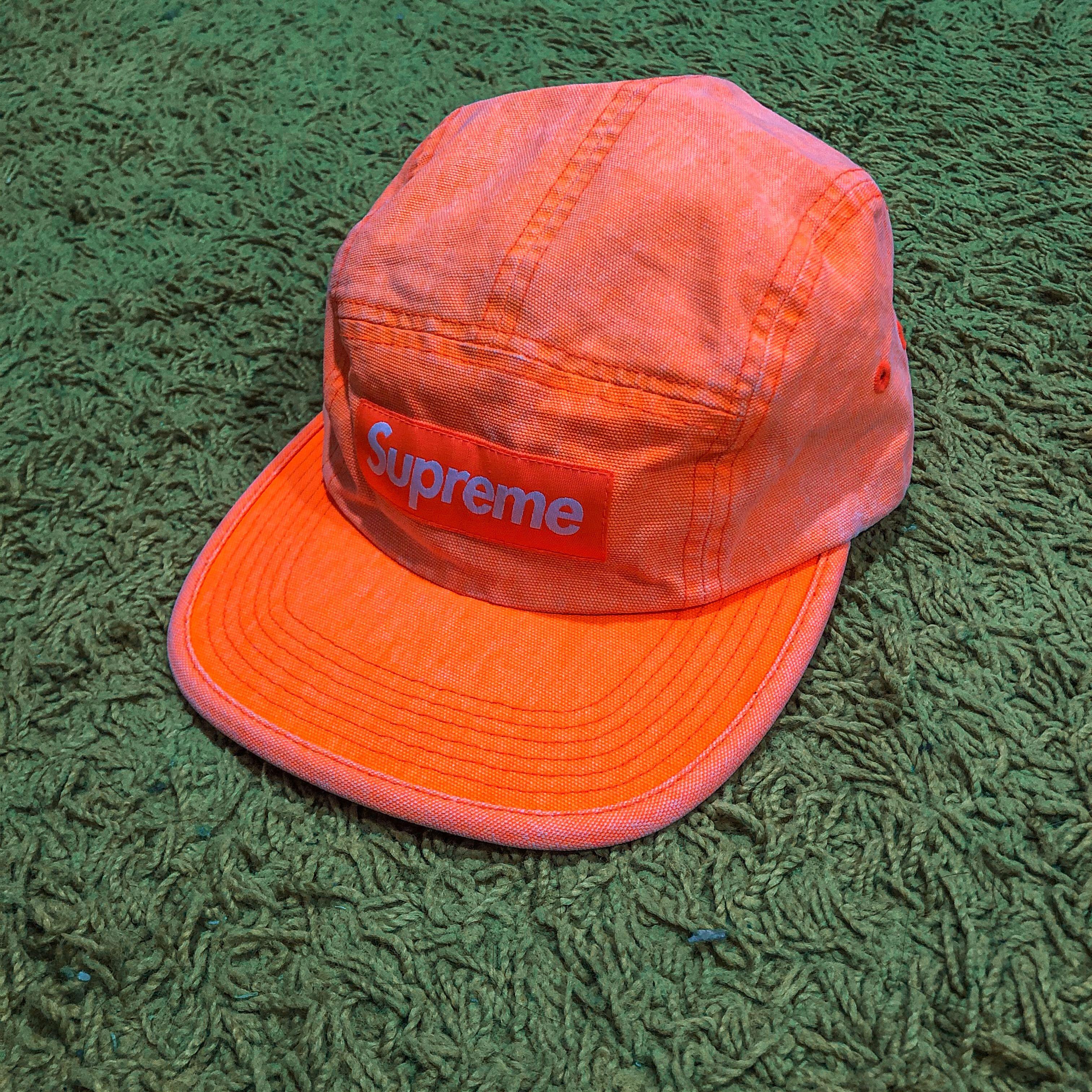 Supreme cap orange outlet