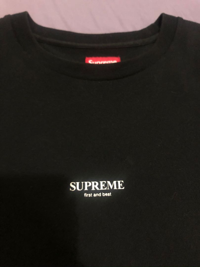 supreme first and best tee