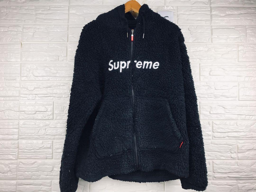 Supreme wool hoodie new arrivals