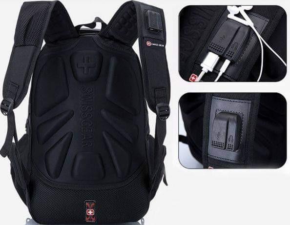 SwissGear Backpack With USB and Headset Port With Rain Cover, Men's  Fashion, Bags, Backpacks on Carousell
