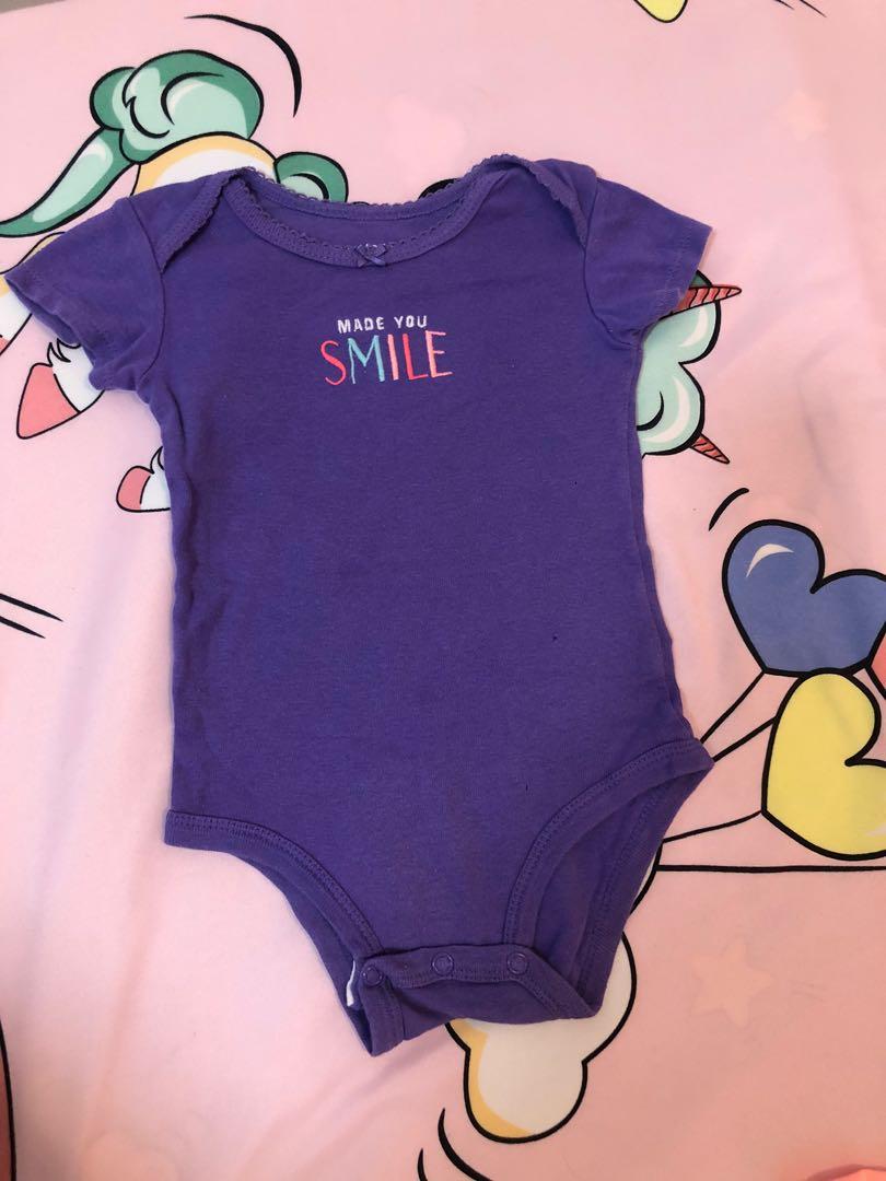 TAKE ALL BUNDLE! Carter’s 5-pc Bodysuits, 6M (Category: Babies & Kids Fashion) located in Plaridel. Submitted by decluttermeow (Listing ID 1067214607, Image 3). Description: What are included? • 5 pcs baby onesies in 6M Items’ conditions: • Very good used condition. • Some has holes and stains, please see pictures. Note: These items were used and loved by us and are in good condition but please manage your expectations..