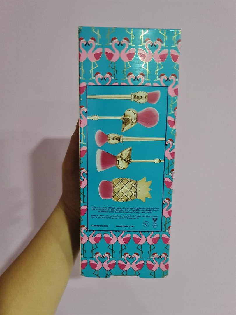 Tarte Let's Flamingo Brush Set, Beauty Personal Care, Face