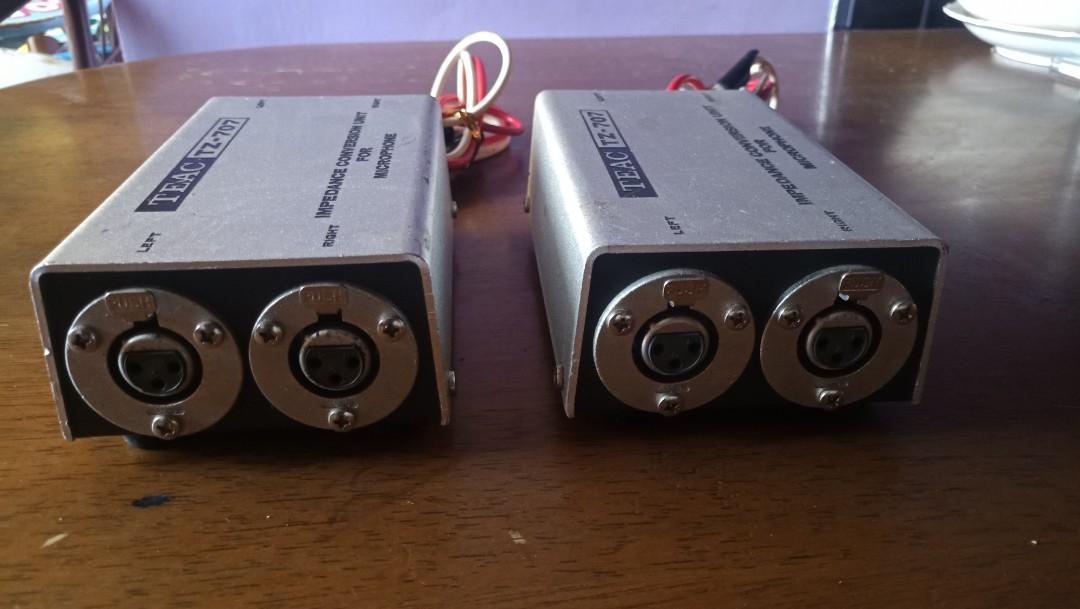 TEAC impedance conversion unit for microphone japan 2pcs (Category: Soundbars, Speakers & Amplifiers) located in Taguig. Submitted by grandfish_55ab5c (Listing ID 1067304132, Image 2). Description: gud condition minimal scratches rfs:need lng po ng cash bicutan area pwde tru lalamove tnx for viewing Godbless everyone:) 09157646285.