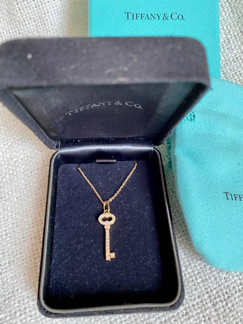 Tiffany oval key pendant on sale