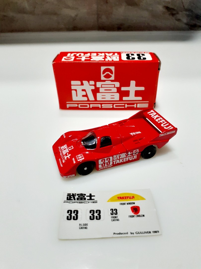 tomica 日本製Porsche 956 武富士特注, 興趣及遊戲, 玩具& 遊戲類 