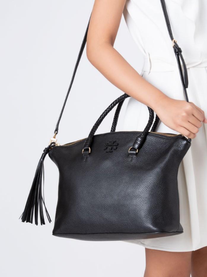 Taylor satchel tory burch best sale