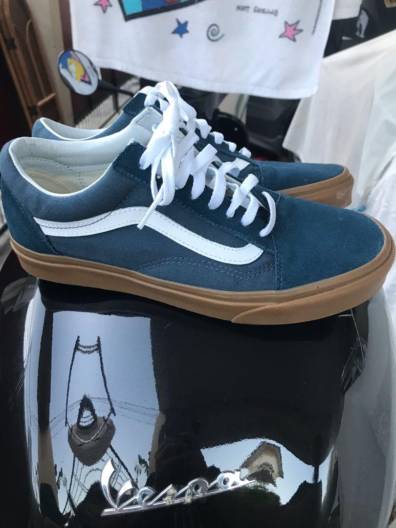 Vans old skool reflecting pond gum discount