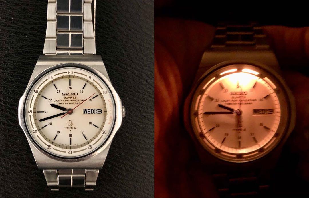 Vintage Rare Seiko Quartz Type II October 1979, Men's Fashion, Watches &  Accessories, Watches on Carousell