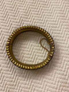 Vintage Victorian garnet bangle/bracelet