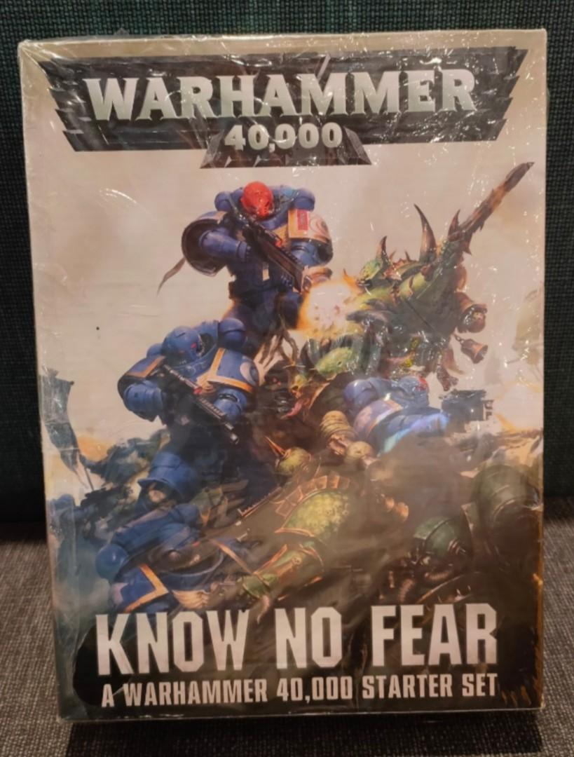 Warhammer 40K Starter Set Know No Fear - Death Guard and Space Marines –  Cobbco