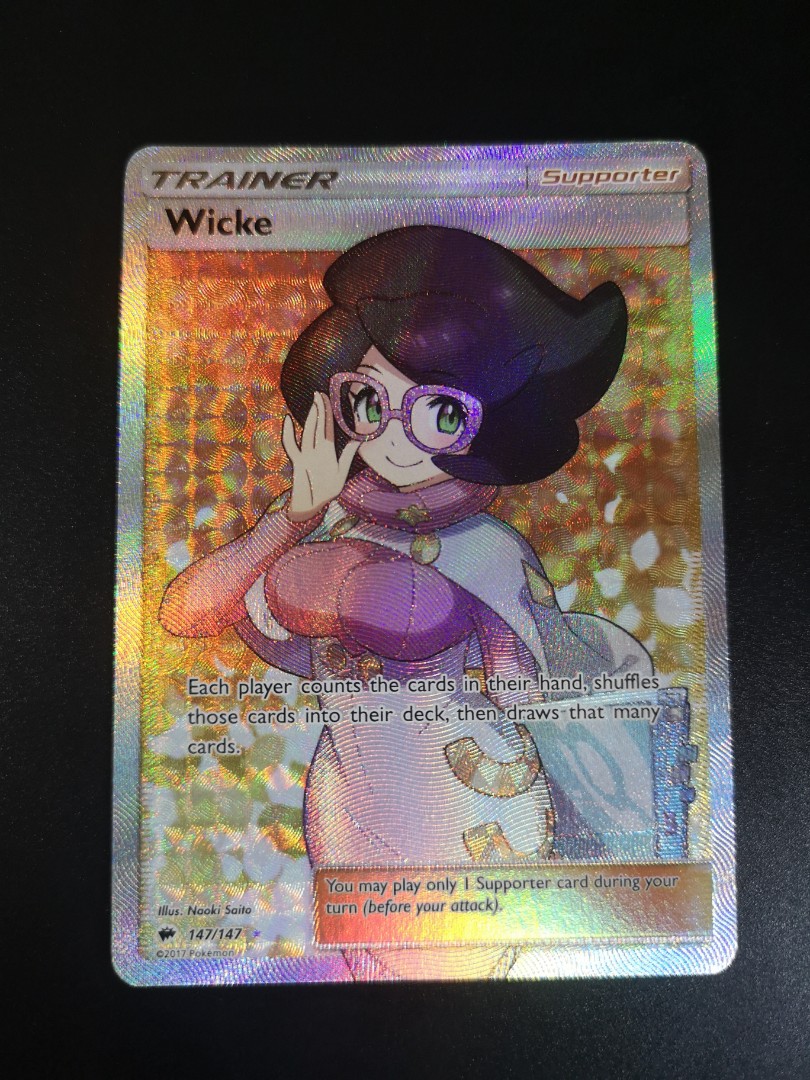 wicke pokemon card full art Wicke (147/147) [Sun & Moon: Burning Shadows] – Gamers Paradise