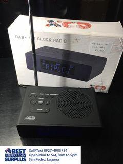 XCD DAB + FM Clock Radio