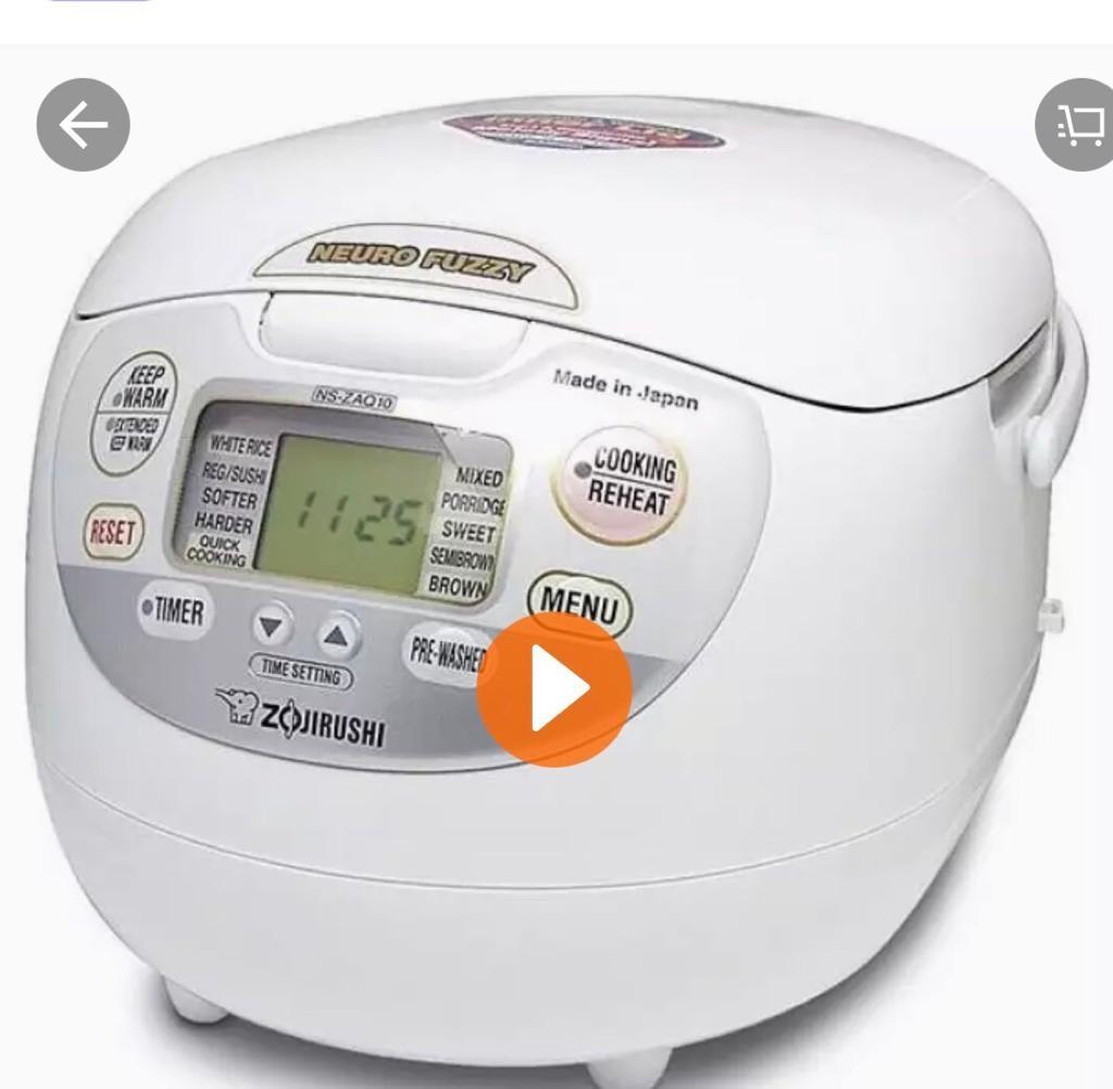 ZOJIRUSHI NSZAQ10 Neuro Fuzzy Rice Cooker & Warmer, TV & Home