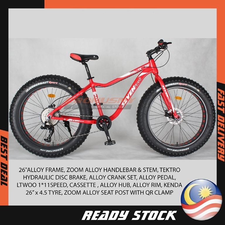 Fat bike alloy frame clearance