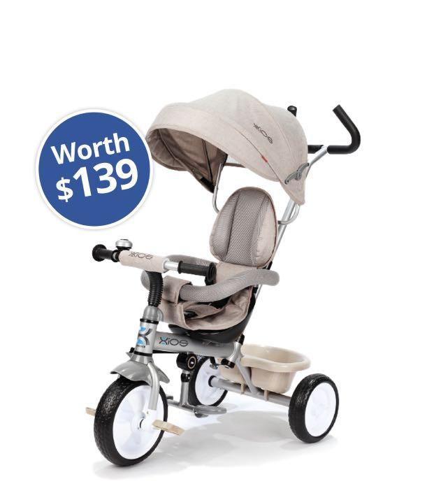 XIOS T300 PLUS 3 in 1 Tricycle Brand new in unopened box Babies Kids Infant Playtime on Carousell