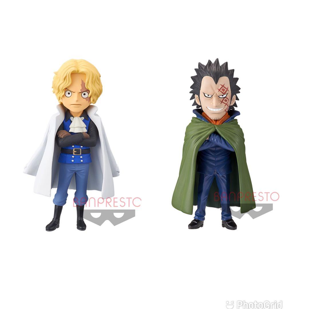 全新未開日版banpresto 眼鏡廠one Piece 海賊王wcf Dwc 革命軍薩波sabo 阿龍共2款 玩具 遊戲類 玩具 Carousell