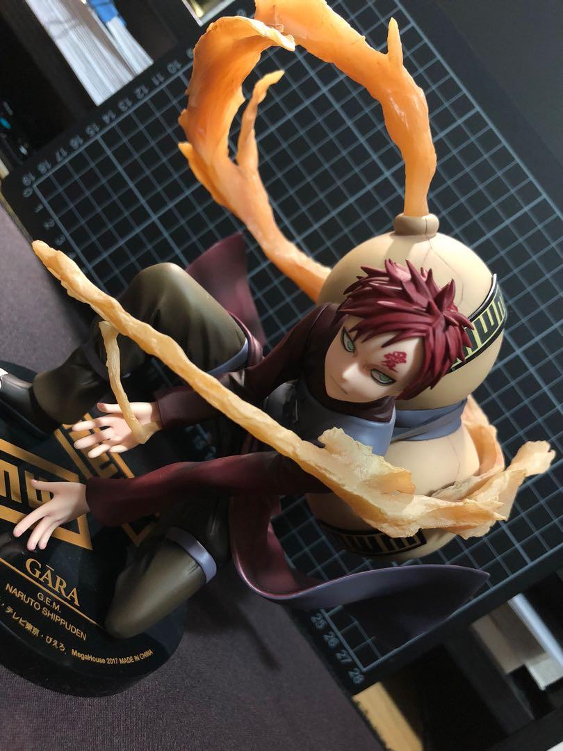 火影忍者 狐忍 Naruto Megahouse Gem 風影 我愛羅 Gaara 興趣及遊戲 玩具 遊戲類 Carousell