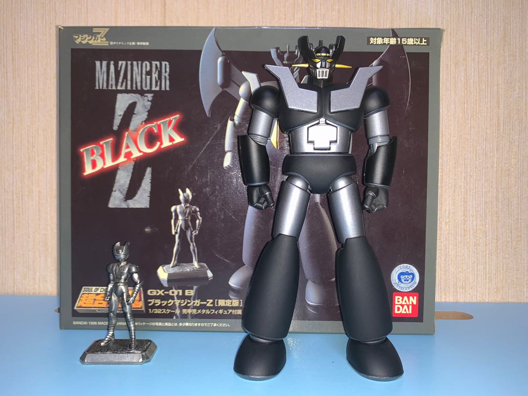 二手絕版超合金魂GX-01B 黑魂Mazinger Z Black 鐵甲萬能俠黑色限定 