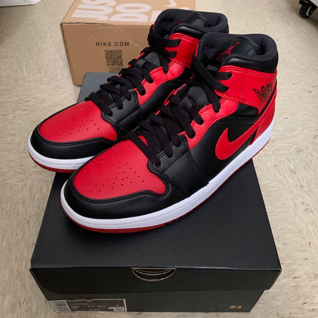 jordan 1 gym red 9.5