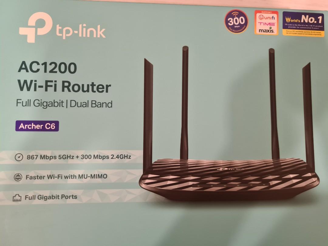 Asus Rt Ac1200 G Wifi Router For Unifi 300mbps Electronics Computer Parts Accessories On Carousell