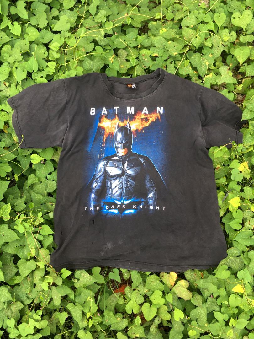Batman Dark Knight Superhéroes Rule Out Camiseta para Hombre Casual Wear 