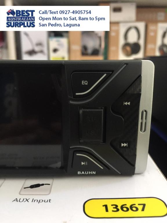 Bauhn Car Audio Head Unit with Reverse Camera, Audio, Other Audio