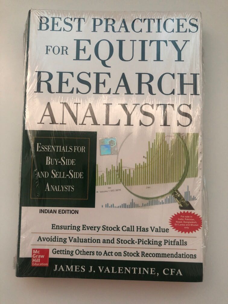 books for equity research analyst