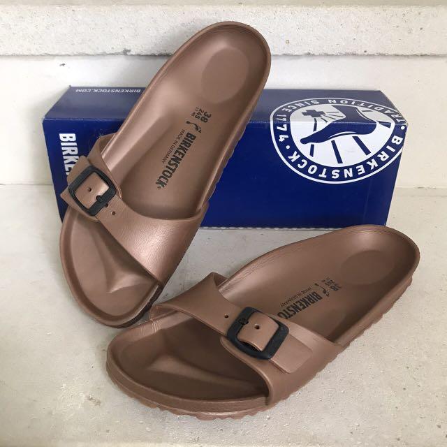 Birkenstock madrid eva bronze clearance