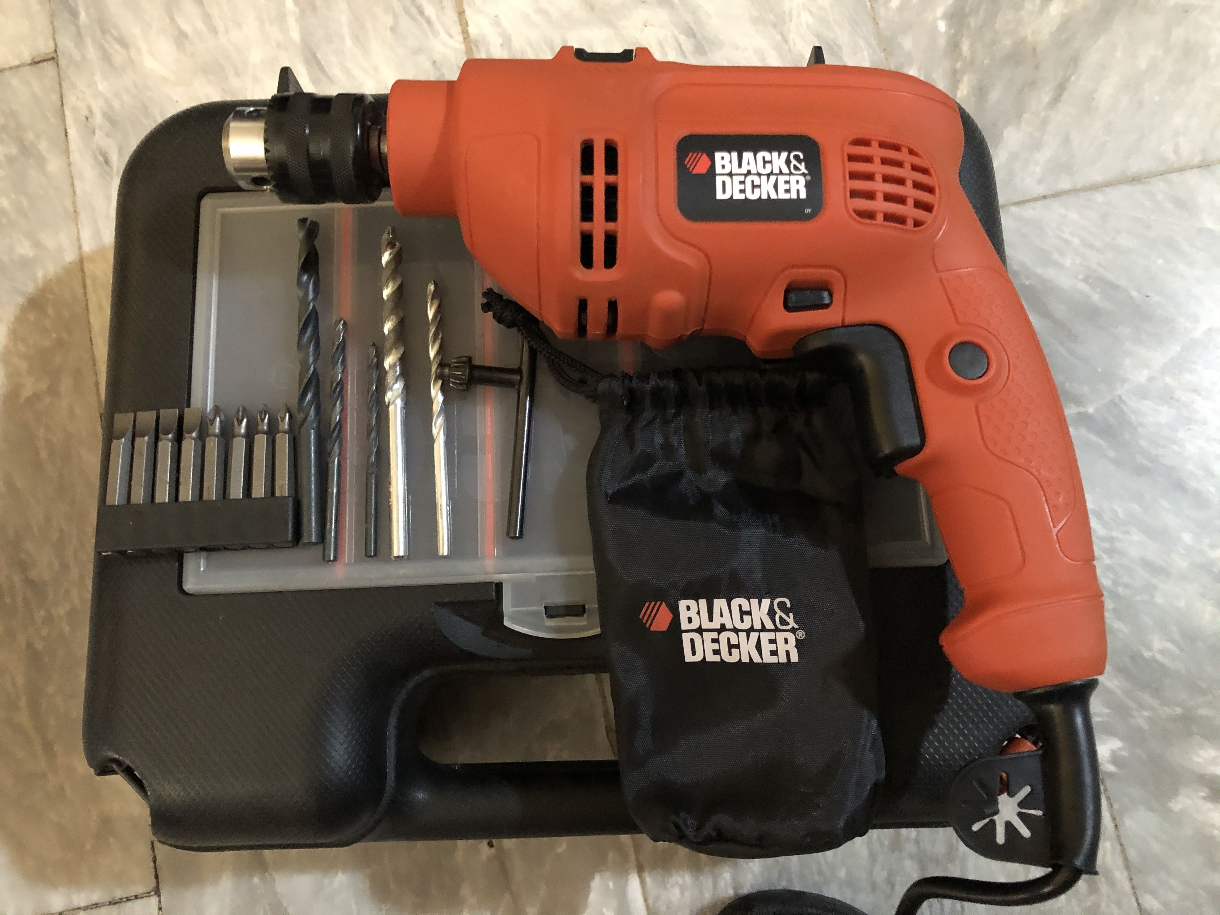 BLACK \u0026 DECKER HAMMER DRILL 