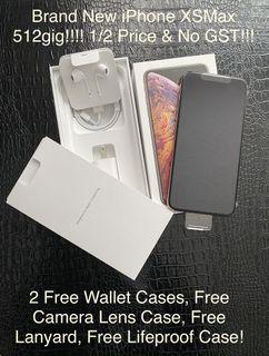 Brand New! iPhone XS Max 512g free accessories