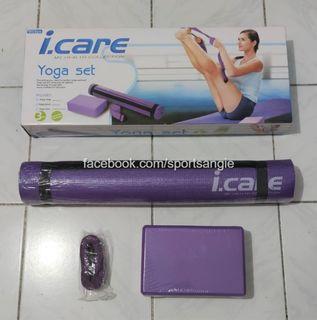 BRAND NEW Yoga Mat Set (Yoga Mat, Yoga Block & Strap)