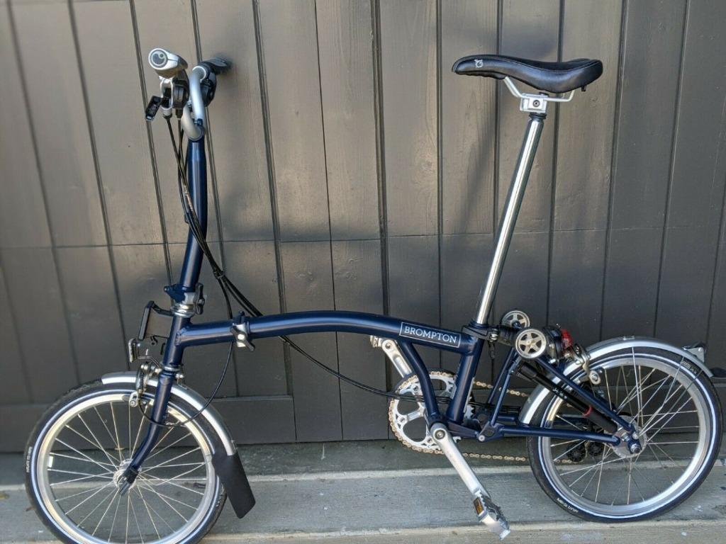 brompton m6l tempest blue