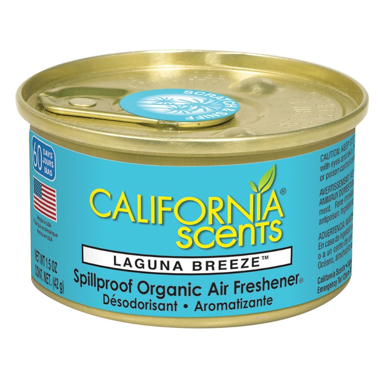 California scents - Air freshener for car and home - Laguna Breeze Flavor -  air refreshener - 100% Organic, Furniture & Home Living, Home Fragrance on  Carousell