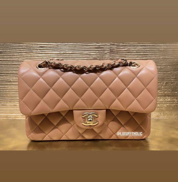 Chanel 21p caramel mini sales