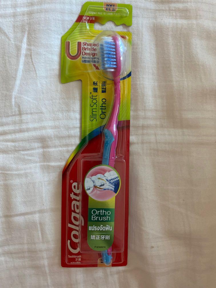 colgate slim soft ortho toothbrush